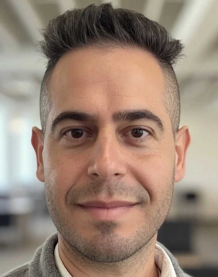 Male Avatar sport in the office headshot